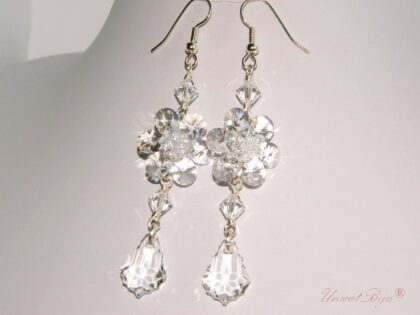 Cercei ”Crystal Shine”, Swarovski Elements