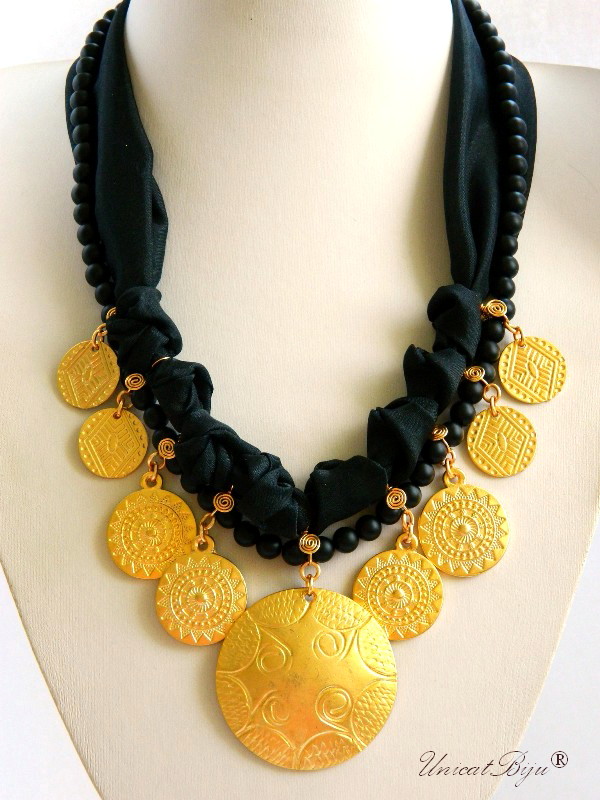 VANDUT - Colier ”Gold Summer Salba” (4092) - imagine 3