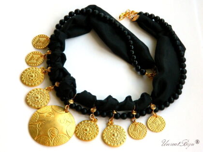 VANDUT - Colier ”Gold Summer Salba” (4092)