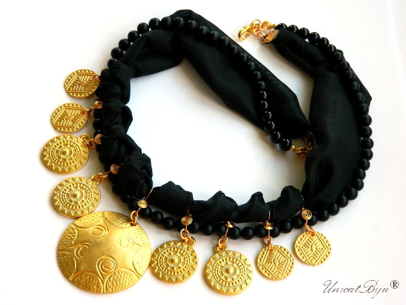 VANDUT - Colier ”Gold Summer Salba” (4092)