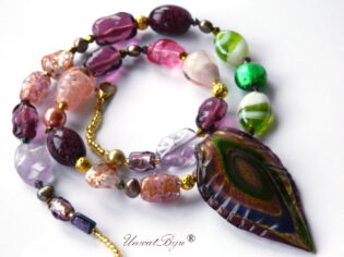 Colier ”Perfect Blossom Diva”, Murano (7626)