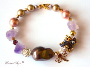 Bratara ”Lilac Stardust Diva” (8924)