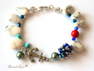 Bratara ”Snow Azure Diva” (8838)