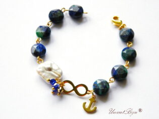 VANDUT - Bratara ”Infinity Blue Diva” (8648)