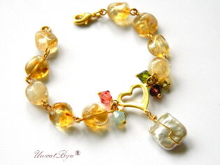 VANDUT - Bratara ”Heart in Deep Light” (8702)